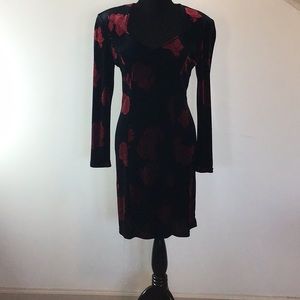 Vintage velvet dress